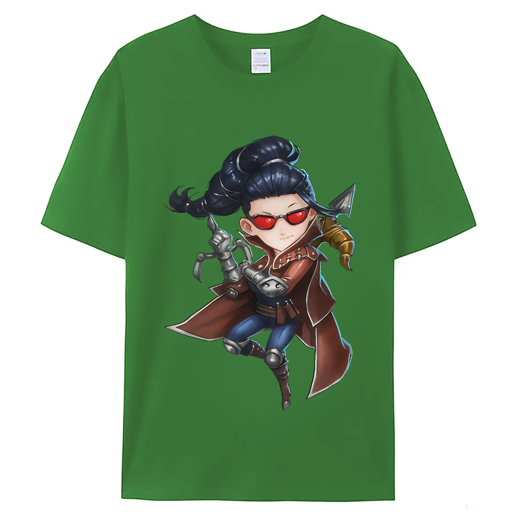 （画像用） リーグ・オブ・レジェンド League of Legends LOL レディースカジュアルプリントTシャツ（綿100％）